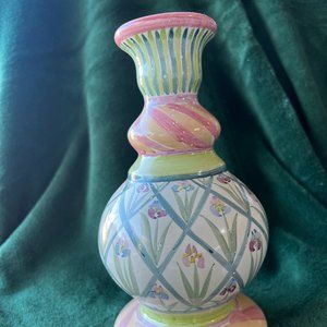 MacKenzie Childs Tall Taylor Bud Vase